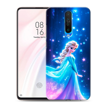 Силиконовый чехол на Xiaomi RedMi K30 с принтом Холодное сердце Frozen