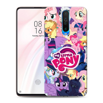 Силиконовый чехол на Xiaomi RedMi K30 с принтом My little pony Дружба чудо Силиконовый чехол на Xiaomi RedMi K30 с принтом My little pony Дружба чудо