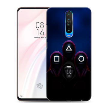 Силиконовый чехол на Xiaomi RedMi K30 с принтом Игра Кальмара Силиконовый чехол на Xiaomi RedMi K30 с принтом Игра Кальмара