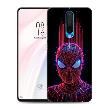 Силиконовый чехол на Xiaomi RedMi K30 с принтом Spiderman Человек паук