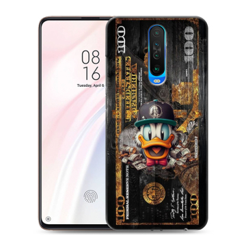 Силиконовый чехол на Xiaomi RedMi K30 с принтом Дональд Дак Доллар