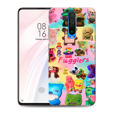 Силиконовый чехол на Xiaomi RedMi K30 с принтом Флагер Fuggler Силиконовый чехол на Xiaomi RedMi K30 с принтом Флагер Fuggler