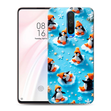 Силиконовый чехол на Xiaomi RedMi K30 с принтом Новый год Силиконовый чехол на Xiaomi RedMi K30 с принтом Новый год