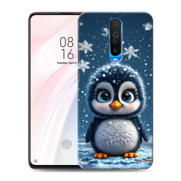 Силиконовый чехол на Xiaomi RedMi K30 с принтом Новый год Силиконовый чехол на Xiaomi RedMi K30 с принтом Новый год