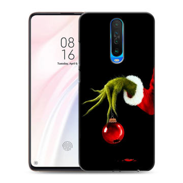 Силиконовый чехол на Xiaomi RedMi K30 с принтом Новый год Гринч Силиконовый чехол на Xiaomi RedMi K30 с принтом Новый год Гринч