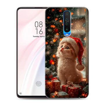 Силиконовый чехол на Xiaomi RedMi K30 с принтом Новый год Силиконовый чехол на Xiaomi RedMi K30 с принтом Новый год