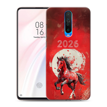 Силиконовый чехол на Xiaomi RedMi K30 с принтом Новый год Силиконовый чехол на Xiaomi RedMi K30 с принтом Новый год