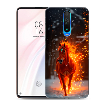 Силиконовый чехол на Xiaomi RedMi K30 с принтом Новый год Силиконовый чехол на Xiaomi RedMi K30 с принтом Новый год