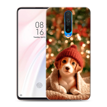 Силиконовый чехол на Xiaomi RedMi K30 с принтом Новый год Силиконовый чехол на Xiaomi RedMi K30 с принтом Новый год