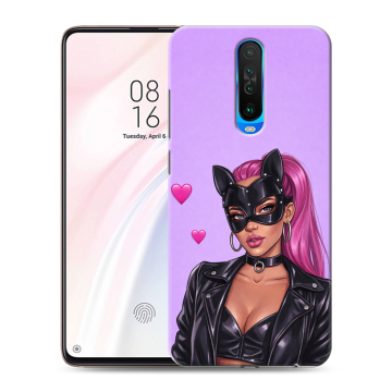 Силиконовый чехол на Xiaomi RedMi K30 с принтом женский Силиконовый чехол на Xiaomi RedMi K30 с принтом женский