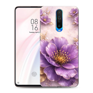Силиконовый чехол на Xiaomi RedMi K30 с принтом женский