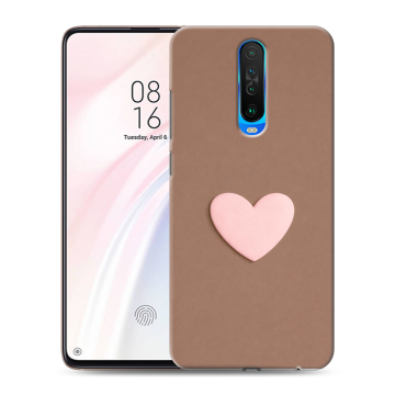 Силиконовый чехол на Xiaomi RedMi K30 с принтом женский