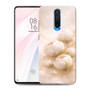 Силиконовый чехол на Xiaomi RedMi K30 с принтом женский