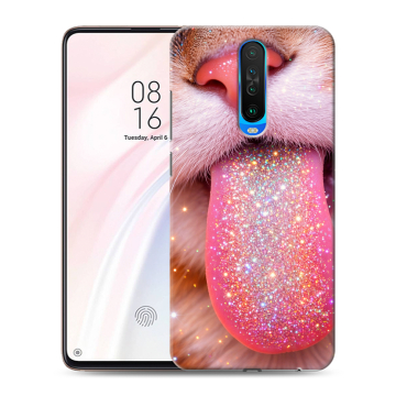 Силиконовый чехол на Xiaomi RedMi K30 с принтом для девочек