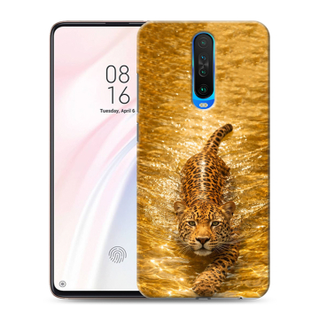 Силиконовый чехол на Xiaomi RedMi K30 с принтом женский