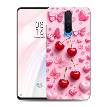 Силиконовый чехол на Xiaomi RedMi K30 с принтом для девочек