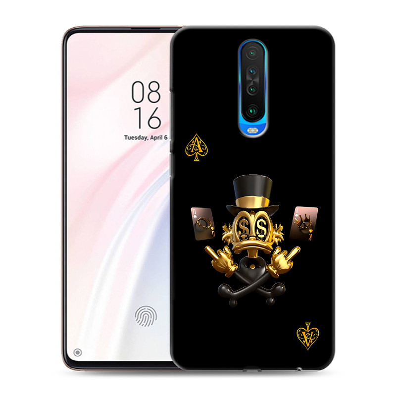 Силиконовый чехол на Xiaomi RedMi K30 с принтом Золотой скрудж макдак Силиконовый чехол на Xiaomi RedMi K30 с принтом Золотой скрудж макдак