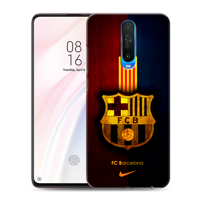 Силиконовый чехол на Xiaomi RedMi K30 с принтом Барселона Barcelona Силиконовый чехол на Xiaomi RedMi K30 с принтом Барселона Barcelona