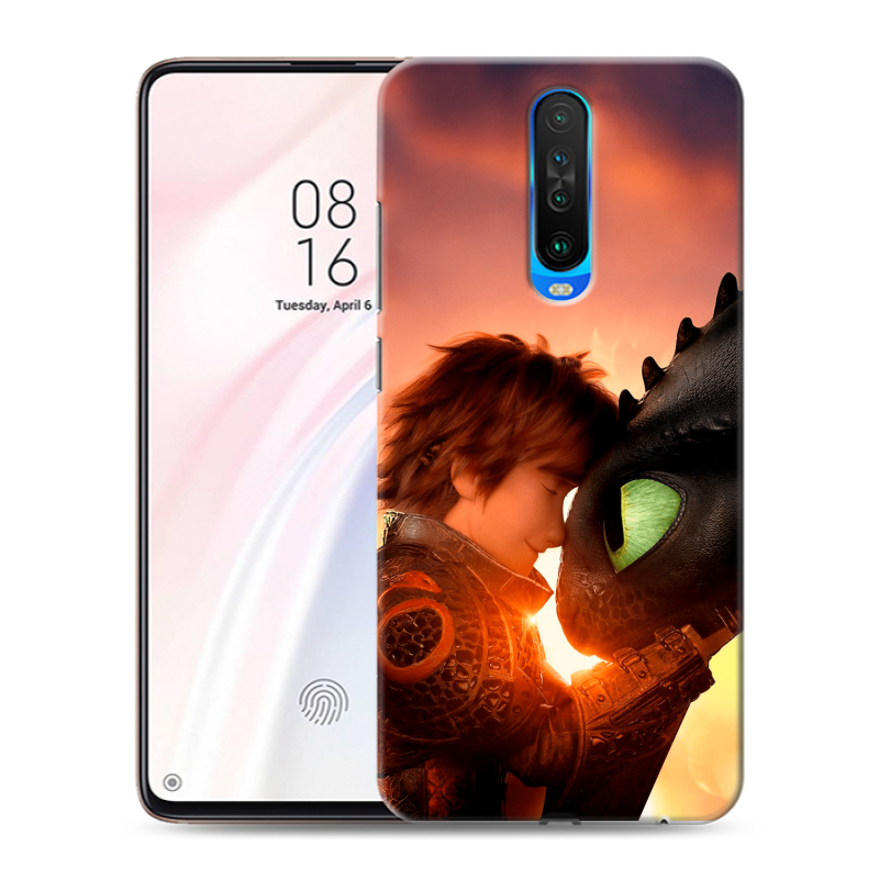 Силиконовый чехол на Xiaomi RedMi K30 с принтом Как приручить дракона Силиконовый чехол на Xiaomi RedMi K30 с принтом Как приручить дракона