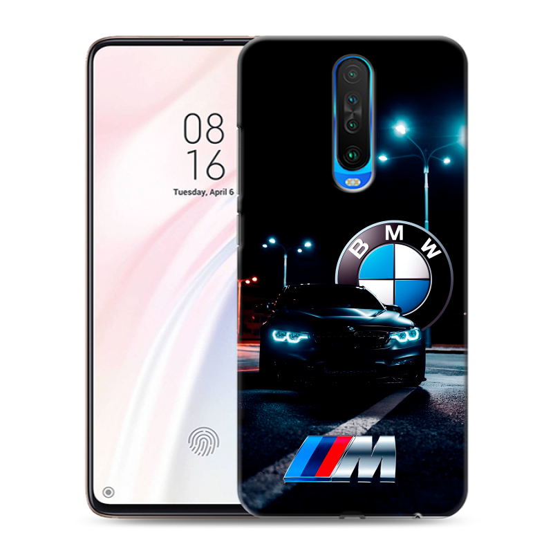 Пластиковый чехол на Xiaomi RedMi K30 с принтом БМВ BMW Пластиковый чехол на Xiaomi RedMi K30 с принтом БМВ BMW