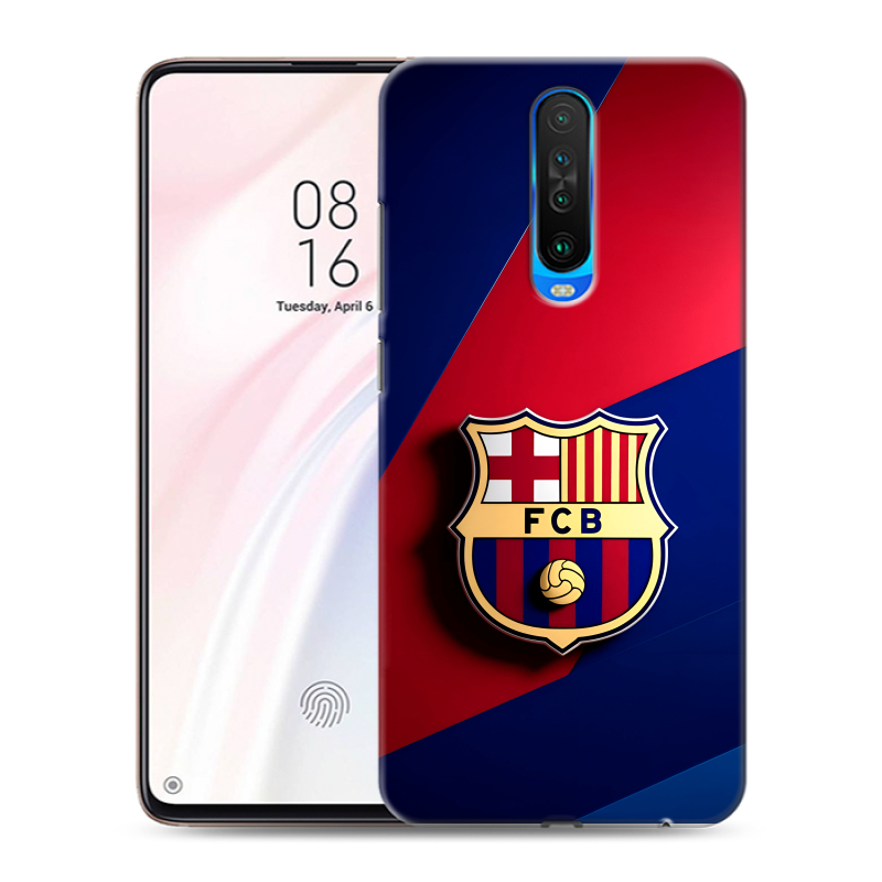 Пластиковый чехол на Xiaomi RedMi K30 с принтом Барселона Barcelona Пластиковый чехол на Xiaomi RedMi K30 с принтом Барселона Barcelona