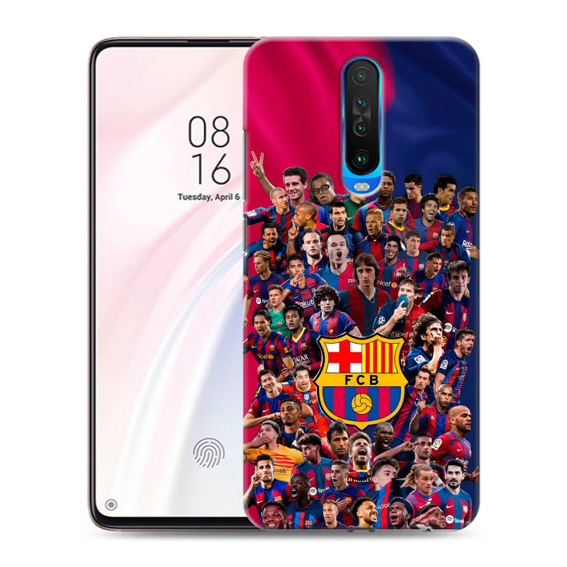 Силиконовый чехол на Xiaomi RedMi K30 с принтом Барселона Barcelona Силиконовый чехол на Xiaomi RedMi K30 с принтом Барселона Barcelona
