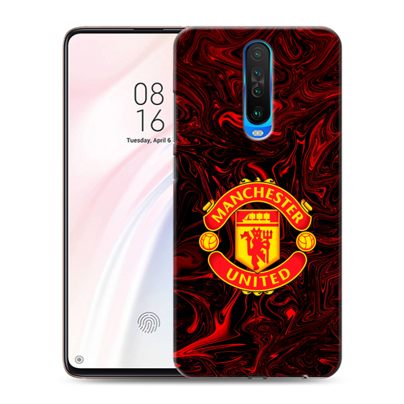 Пластиковый чехол на Xiaomi RedMi K30 с принтом Manchester United Пластиковый чехол на Xiaomi RedMi K30 с принтом Manchester United