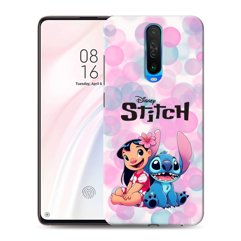 Силиконовый чехол на Xiaomi RedMi K30 с принтом Лило и Стич Силиконовый чехол на Xiaomi RedMi K30 с принтом Лило и Стич