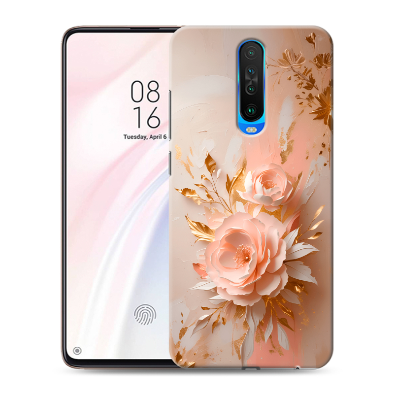 Силиконовый противоударный чехол на Xiaomi RedMi K30 с принтом женский Силиконовый противоударный чехол на Xiaomi RedMi K30 с принтом женский