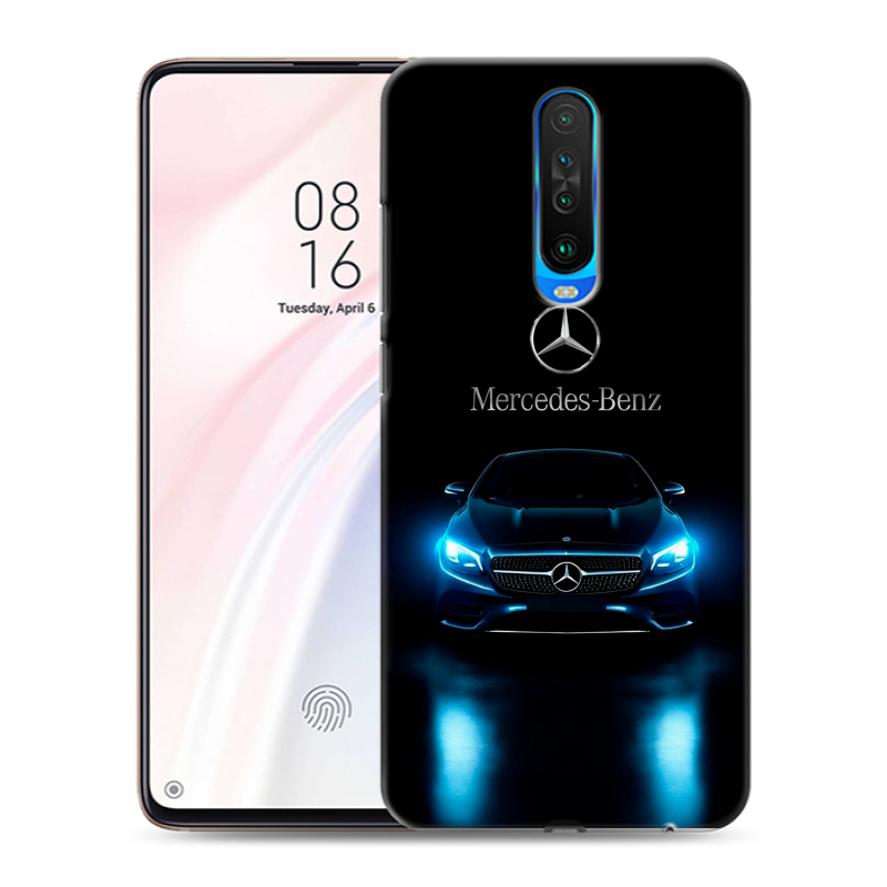 Силиконовый чехол на Xiaomi RedMi K30 с принтом Mercedes Мерседес Силиконовый чехол на Xiaomi RedMi K30 с принтом Mercedes Мерседес