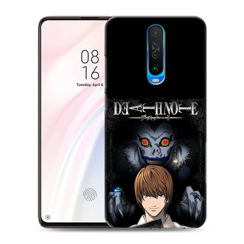 Силиконовый чехол на Xiaomi RedMi K30 с принтом Death note Тетрадь смерти Силиконовый чехол на Xiaomi RedMi K30 с принтом Death note Тетрадь смерти