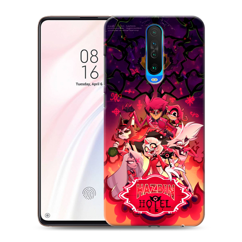 Силиконовый чехол на Xiaomi RedMi K30 с принтом Hazbin Hotel Отель Хазбин Силиконовый чехол на Xiaomi RedMi K30 с принтом Hazbin Hotel Отель Хазбин