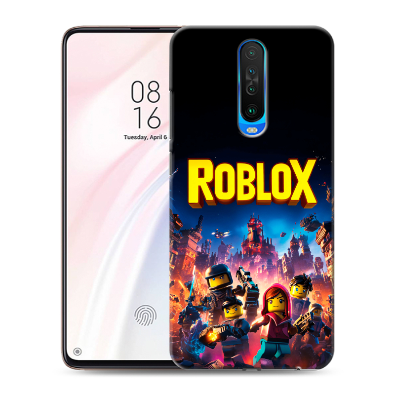 Пластиковый чехол на Xiaomi RedMi K30 с принтом Roblox Роблокс Пластиковый чехол на Xiaomi RedMi K30 с принтом Roblox Роблокс