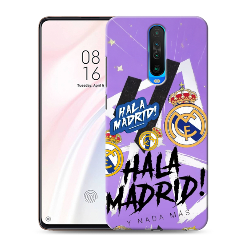 Пластиковый чехол на Xiaomi RedMi K30 с принтом Real Madrid Реал Мадрид Пластиковый чехол на Xiaomi RedMi K30 с принтом Real Madrid Реал Мадрид