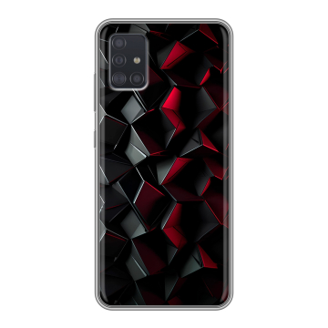 Силиконовый чехол на Samsung Galaxy A51 с принтом Абстракция