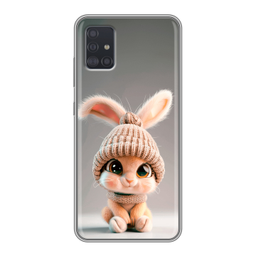 Силиконовый чехол на Samsung Galaxy A51 с принтом Кролик