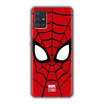 Силиконовый чехол на Samsung Galaxy A51 с принтом человек паук spiderman