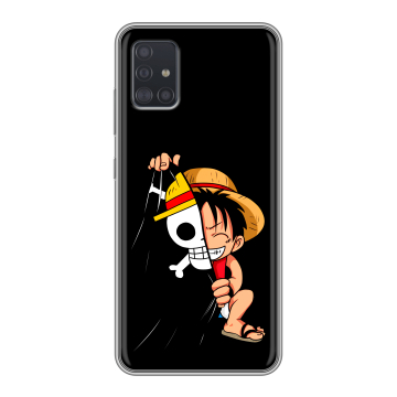 Силиконовый чехол на Samsung Galaxy A51 с принтом One Piece Ван Пис Силиконовый чехол на Samsung Galaxy A51 с принтом One Piece Ван Пис