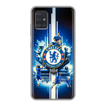 Силиконовый чехол на Samsung Galaxy A51 с принтом Chelsea Челси Силиконовый чехол на Samsung Galaxy A51 с принтом Chelsea Челси