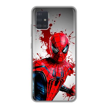 Силиконовый чехол на Samsung Galaxy A51 с принтом Spiderman Человек паук