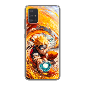 Силиконовый чехол на Samsung Galaxy A51 с принтом Аниме Наруто Naruto