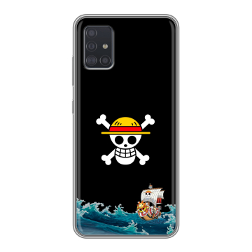Силиконовый чехол на Samsung Galaxy A51 с принтом One Piece Ван Пис