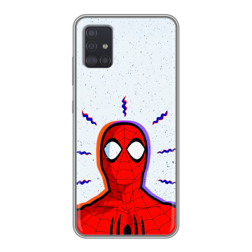 Силиконовый чехол на Samsung Galaxy A51 с принтом Spiderman Человек паук Силиконовый чехол на Samsung Galaxy A51 с принтом Spiderman Человек паук