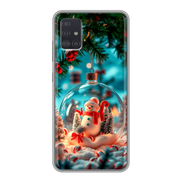 Силиконовый чехол на Samsung Galaxy A51 с принтом Новый год Силиконовый чехол на Samsung Galaxy A51 с принтом Новый год