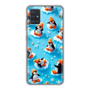 Силиконовый чехол на Samsung Galaxy A51 с принтом Новый год Силиконовый чехол на Samsung Galaxy A51 с принтом Новый год