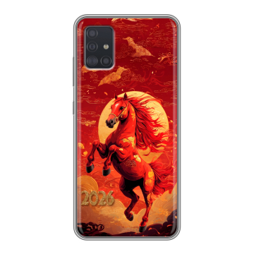 Силиконовый чехол на Samsung Galaxy A51 с принтом Новый год Силиконовый чехол на Samsung Galaxy A51 с принтом Новый год