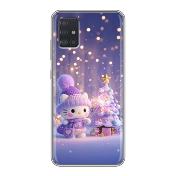 Силиконовый чехол на Samsung Galaxy A51 с принтом Новый год Силиконовый чехол на Samsung Galaxy A51 с принтом Новый год