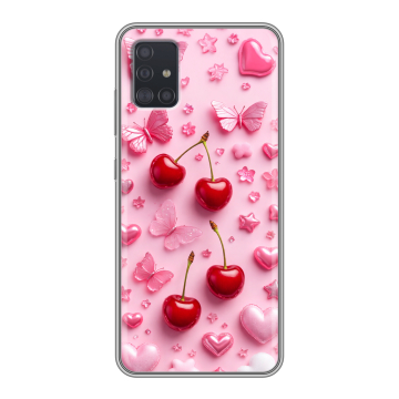 Силиконовый чехол на Samsung Galaxy A51 с принтом для девочек Силиконовый чехол на Samsung Galaxy A51 с принтом для девочек
