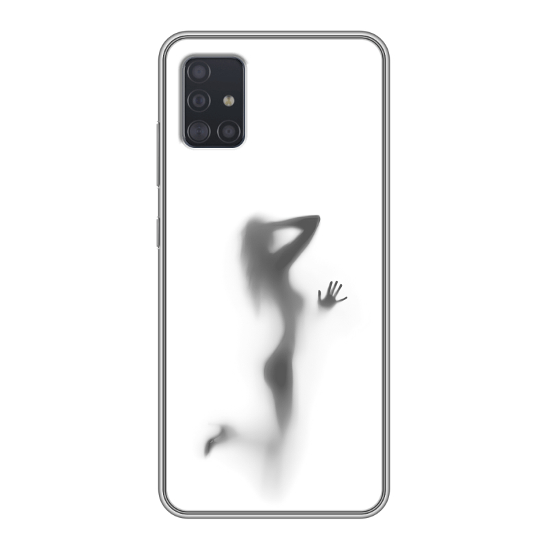 Силиконовый чехол на Samsung Galaxy A51 с принтом Силуэт Силиконовый чехол на Samsung Galaxy A51 с принтом Силуэт