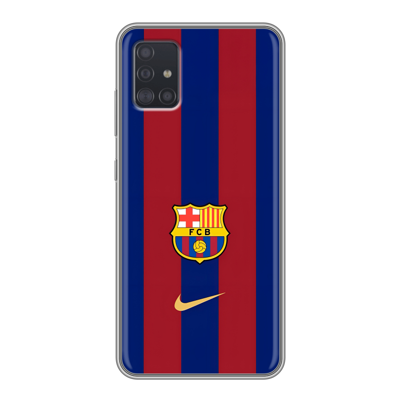 Силиконовый чехол на Samsung Galaxy A51 с принтом Барселона Barcelona Силиконовый чехол на Samsung Galaxy A51 с принтом Барселона Barcelona